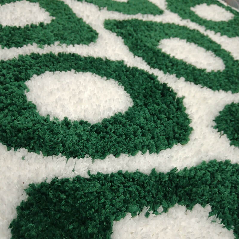Green Moss Tufted Rug - Shop Online on roomtery