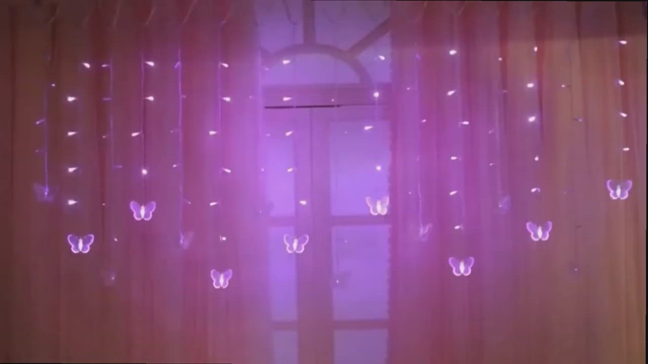 purple light room