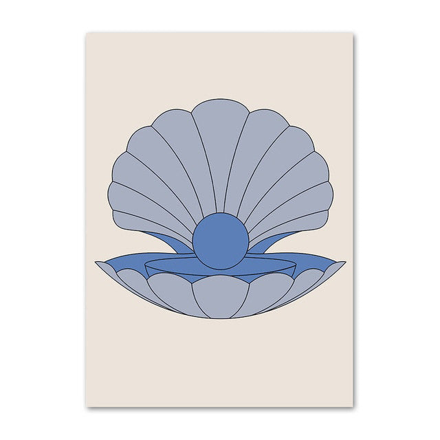 matisse blue color shades paintings wall art prints pictures aesthetic canvas posters roomtery