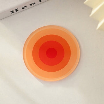 Round Gradient Acrylic Coaster