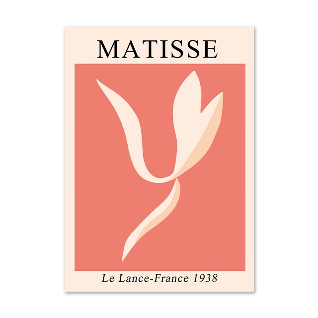 wall art canvas paintings matisse abstract modern art print aesthetic posters roomtery