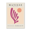 matisse cut outs art purple pink wall art canvas prints hanging decor aesthetic posters roomtery