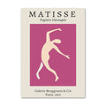 matisse cut outs art purple pink wall art canvas prints hanging decor aesthetic posters roomtery