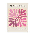 matisse cut outs art purple pink wall art canvas prints hanging decor aesthetic posters roomtery