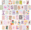 Pastel Art Aesthetic Wall Collage Cards