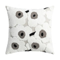 aesthetic cushion cover embroidered flower throw pillow room decor roomtery