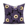aesthetic cushion cover embroidered flower throw pillow room decor roomtery