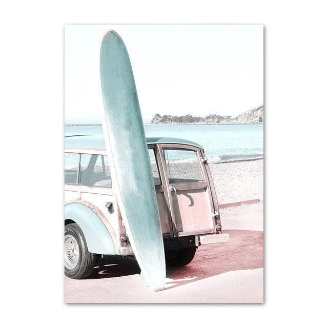 coconut girl aesthetic tropical beach pastel boho canvas aesthetic poster roomtery