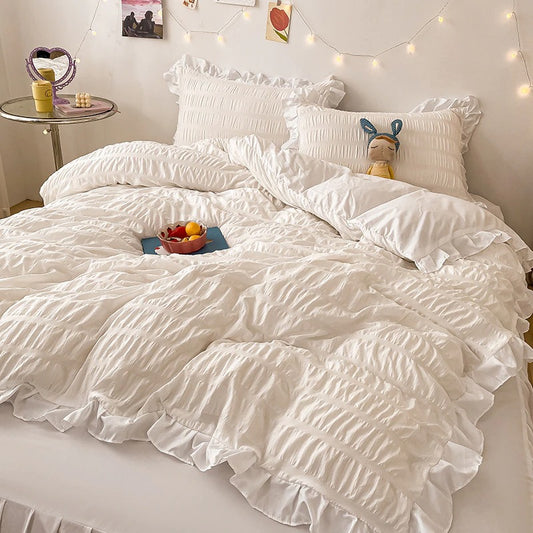 AESTHETIC BEDDING Bed Sheet Sets, Cushions, Throws & Plushies