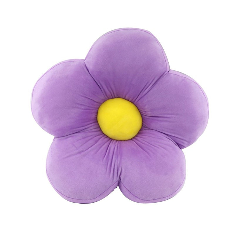 Terry Flowers Plush Seat Cushion - Shop Online on roomtery