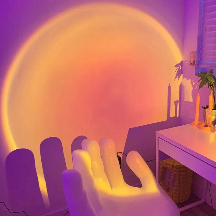 Sun projector lamp outlet