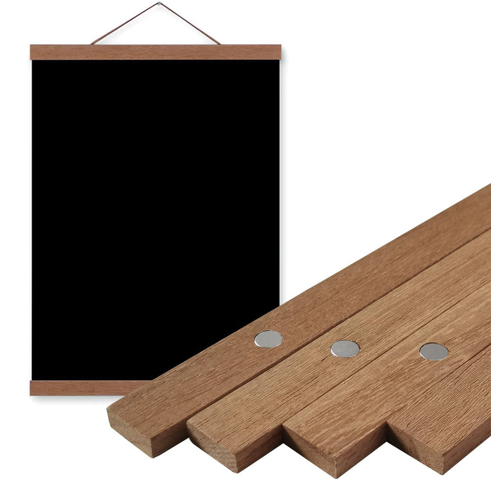 Wooden Poster Hanger | Aesthetic Room Wall Decor - roomtery