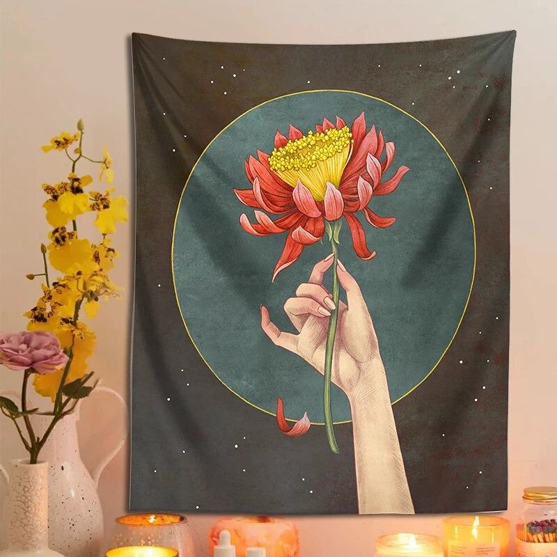 aesthetic tapestry wall hanging decor roomtery