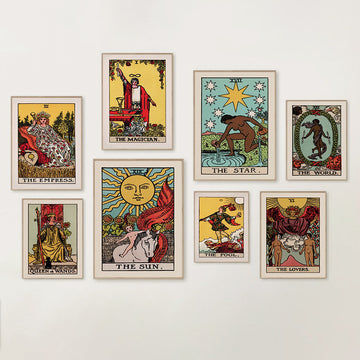 tarot cards witch room aesthetic canvas all art prints aesthetic posters roomtery