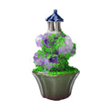 mini fairy garden tower natural crystal decor fairycore aesthetic room decor roomtery