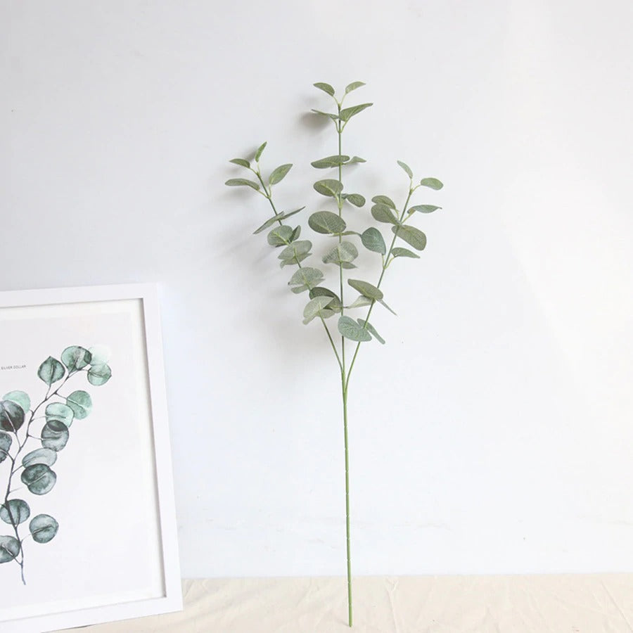 artificial plant eucaliptus branch aesthetic room decor