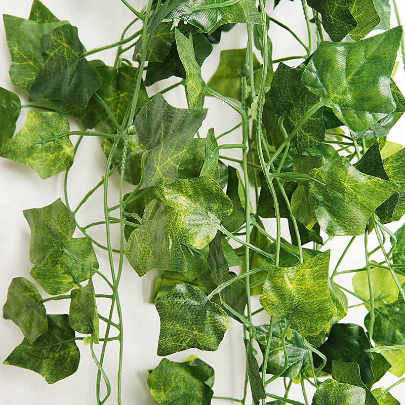 12 PCS Fake Ivy Leaves Artificial Greenery Vines For Decor Room