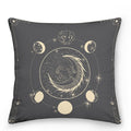 aesthetic astrological sun moon pillowcase cushion cover roomtery