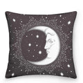 aesthetic astrological sun moon pillowcase cushion cover roomtery