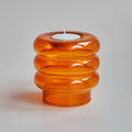 bright color bubble glass vase tealight candle holder danish pastel aesthetic roomtery