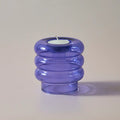 bright color bubble glass vase tealight candle holder danish pastel aesthetic roomtery