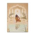 vintage boho eastern moroccan style boho aesthetic wall art canvas print poster roomtery