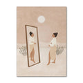 vintage boho eastern moroccan style boho aesthetic wall art canvas print poster roomtery