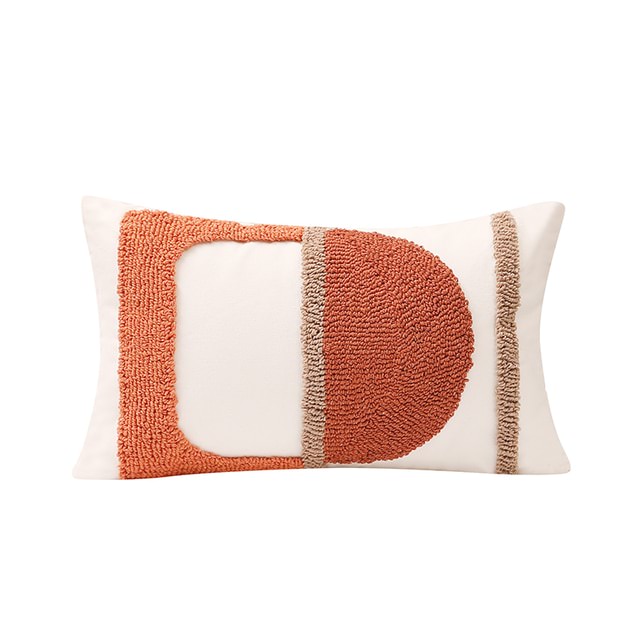 boho aesthetic arc tufted cushion covers pillow cases room decor roomtery