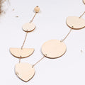 boho room aesthetic decor wall hanging moon phases garland roomtery