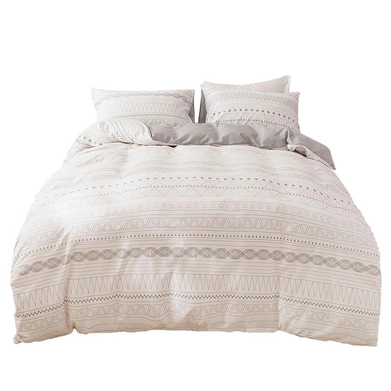 boho room decor aesthetic light brown bedding set roomtery