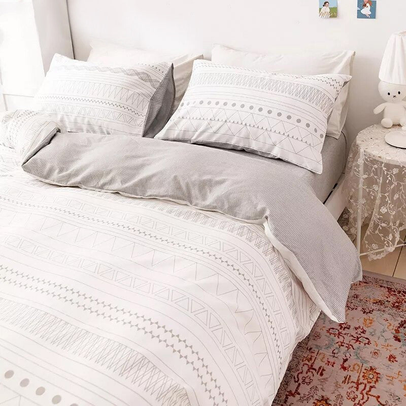 boho room decor aesthetic light brown bedding set roomtery