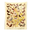 Butterflies Species Botanical Tapestry