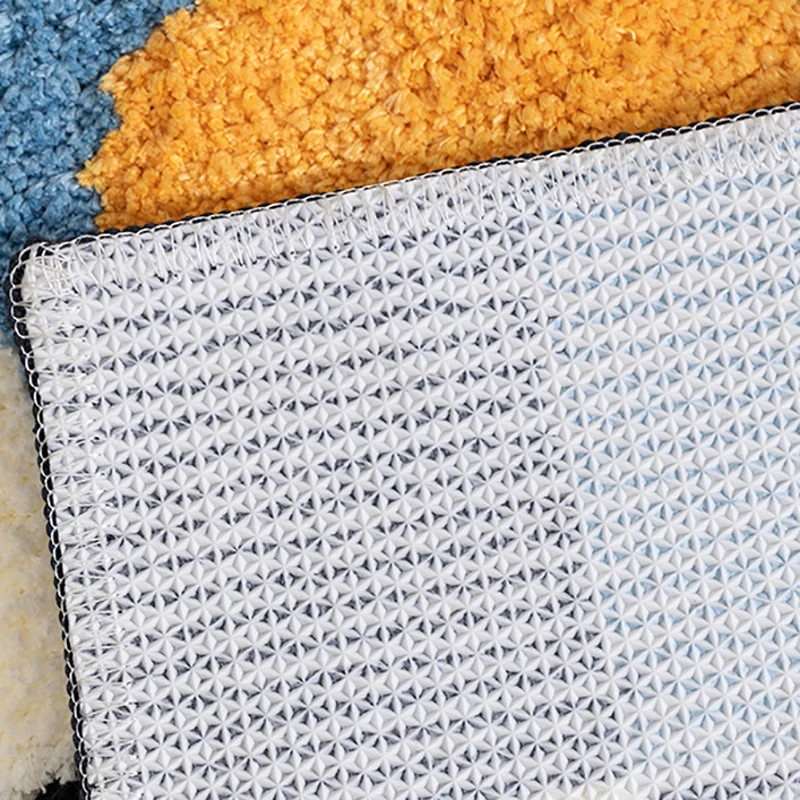 indie room aesthetic decor checkered accent rug mat with tulip print roomtery