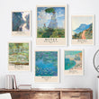 Monet Scenery Art Canvas Posters
