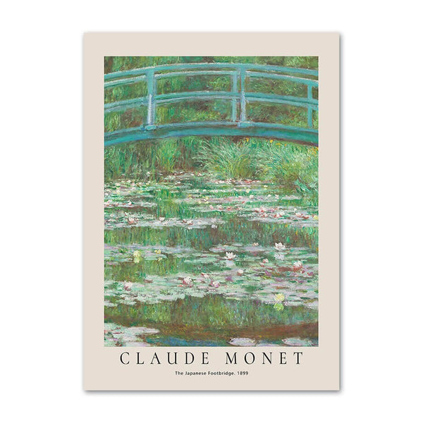 Monet Impressionist Art Canvas Posters - Shop Online on roomtery