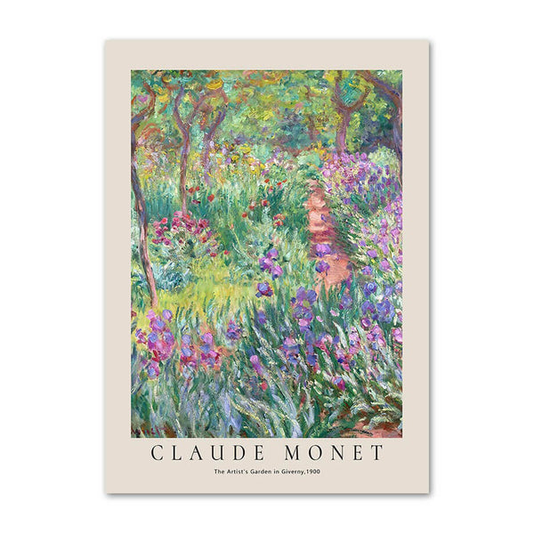 Monet Impressionist Art Canvas Posters - Shop Online on roomtery