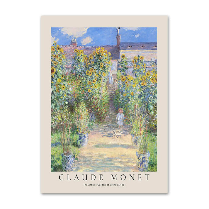 Monet Impressionist Art Canvas Posters - Shop Online on roomtery