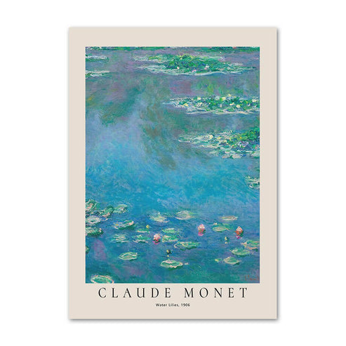 Monet Impressionist Art Canvas Posters - Shop Online on roomtery