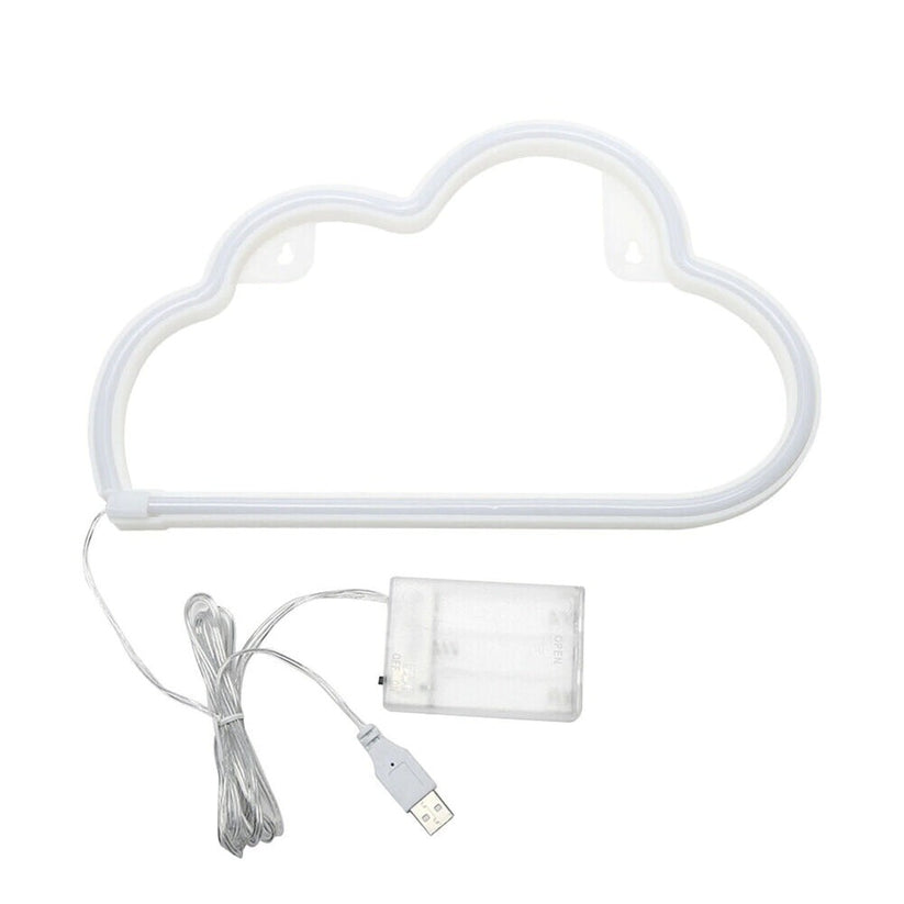 Cloud Shape Neon Sign - Shop Online on roomtery