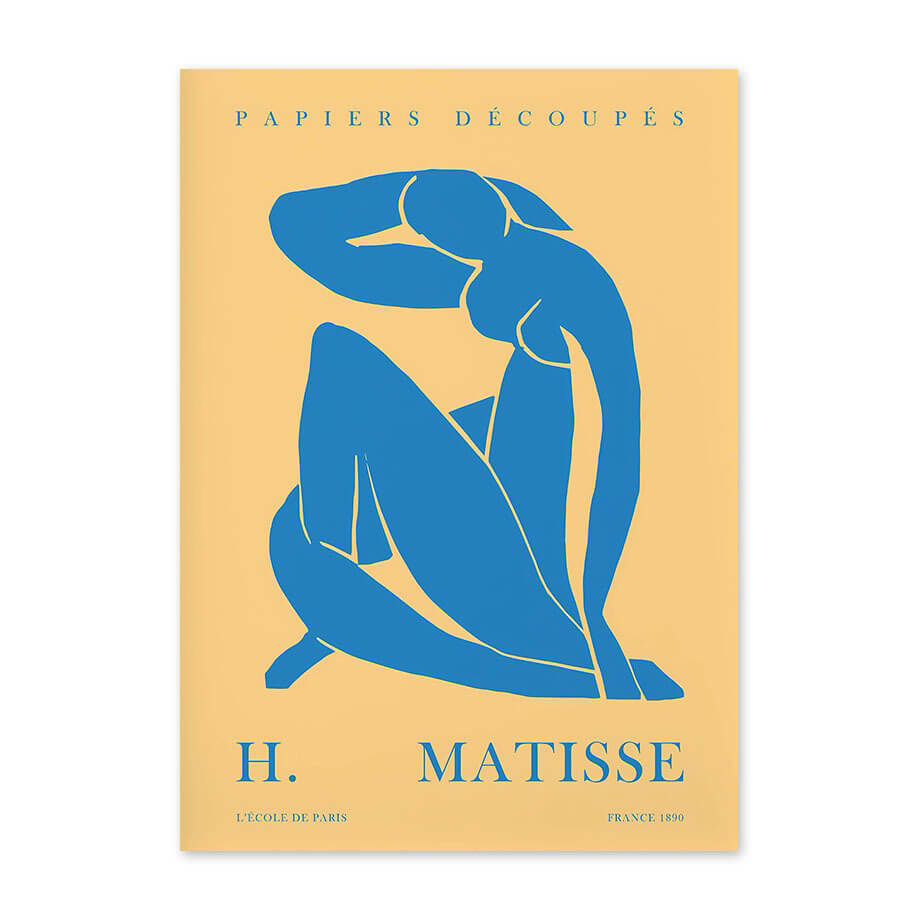 colorful matisse gallery wall art prints aesthetic posters roomtery