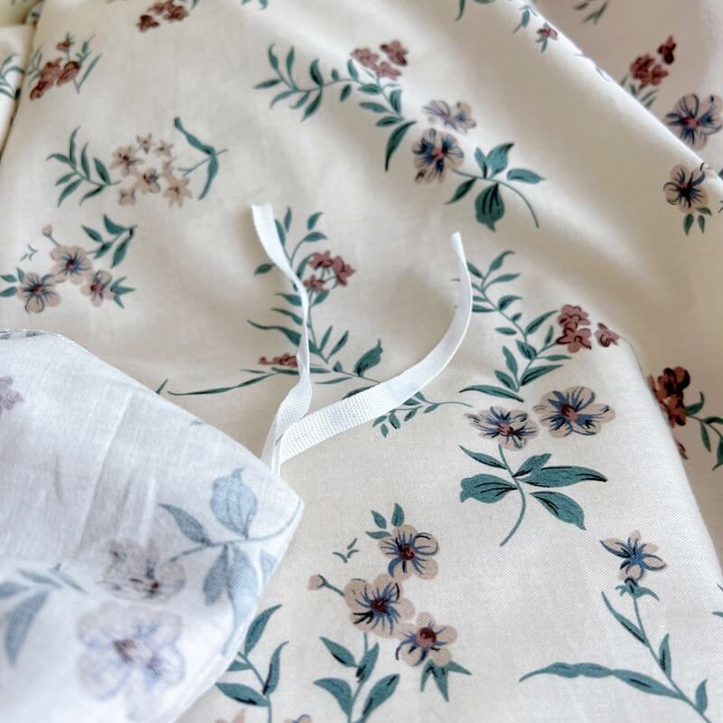 cottagecore aesthetic bedding floral pattern print roomtery