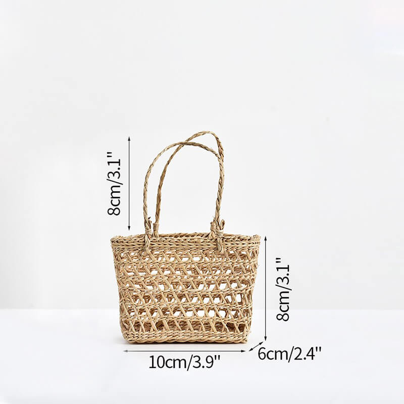 Cottagecore Woven Mini Basket - Shop Online on roomtery