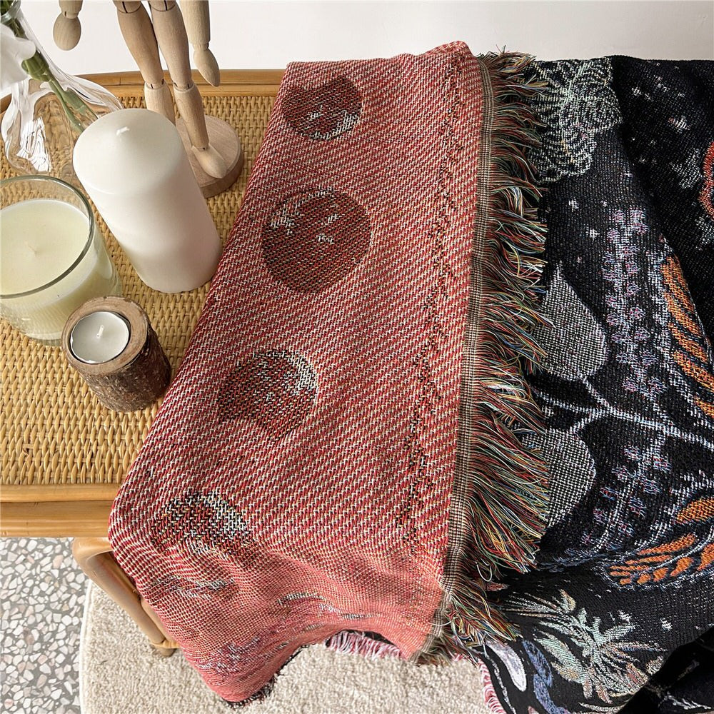 Moon phases throw blanket sales