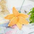 crochet lily flower artificial bouquet aesthetic decor roomtery