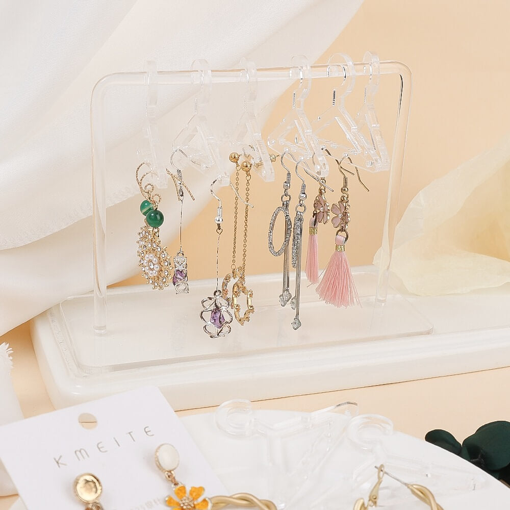 cute acrylic desk jewelry stand earrings holder and organizer roomtery