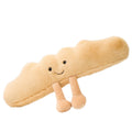 cute aesthetic plush toy soft baguette bread toy roomtery