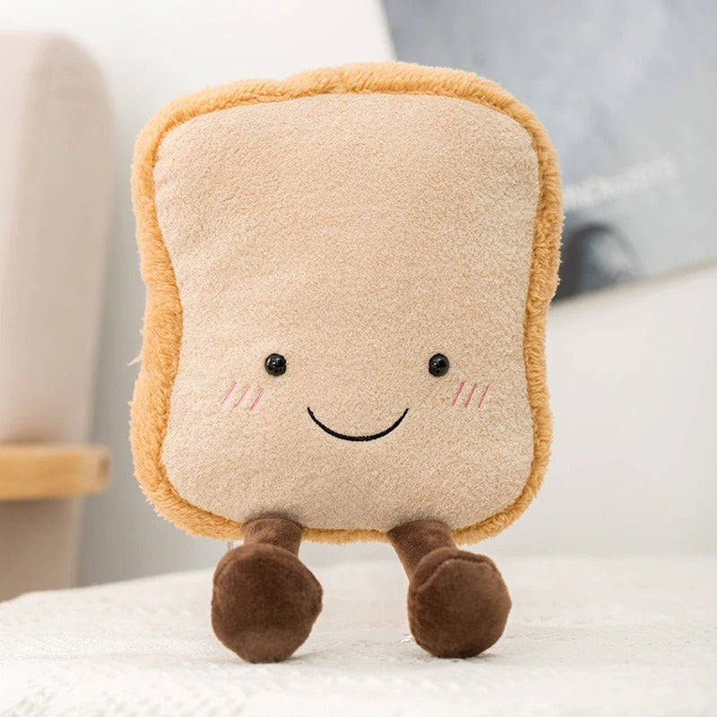 Toast Bread Plush Toy
