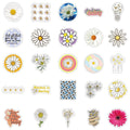 cute daisy flower chamomile flower sticker pack aesthetic stickers roomtery