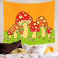 cute fly agaric mushroom fairy indie aesthetic room tapestry roomtery