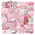 cute pastel pink kawaii aesthetic stickers roomtery